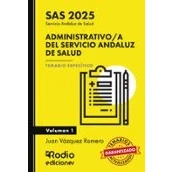Imagen de Administrativo A Del Servicio Andaluz De Salud. Sas 2025. Temario Espe