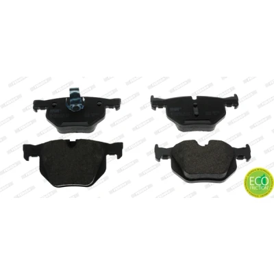 Imagen de FERODO PREMIER ECO FRICTION FDB1748 Juego de pastillas freno preparado para indicador desgaste con clip émbolo sin accesorios BMW: 5 Berlina
