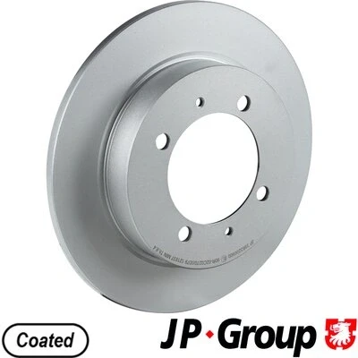 Imagen de JP GROUP 3963200900 Disco de freno Eje trasero 260 10 4 macizo revestido VOLVO: S40 I, V40 Familiar, MITSUBISHI: Space Star, Carisma Berlina