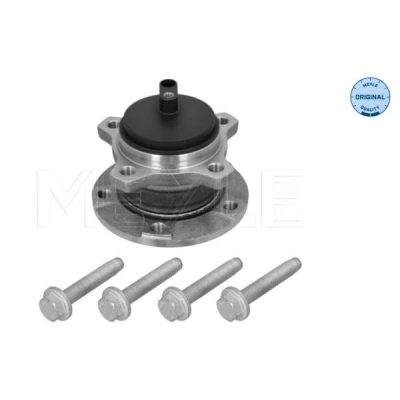 Imagen de MEYLE 11 14 752 0005 Buje de rueda 5 108 con anillo sensor ABS, cojinete incorporado material montaje añadido Eje trasero