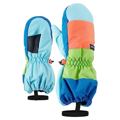Imagen de Ziener Liwi Guantes De Esquí, Unisex niños, Blue Aqua, 80cm