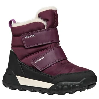 Imagen de Geox Trekkyup GIRL ABX Botas para la nieve niños, Talla: 32, Bordeaux Zapatos