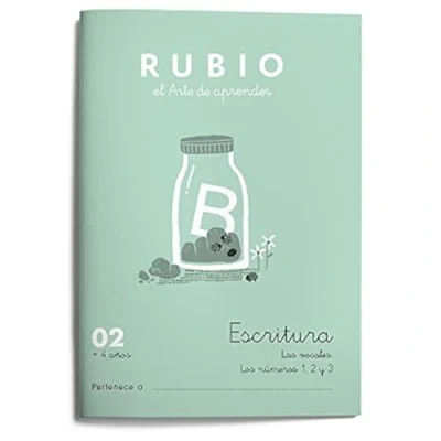 Imagen de Cuaderno rubio caligrafia nº 02