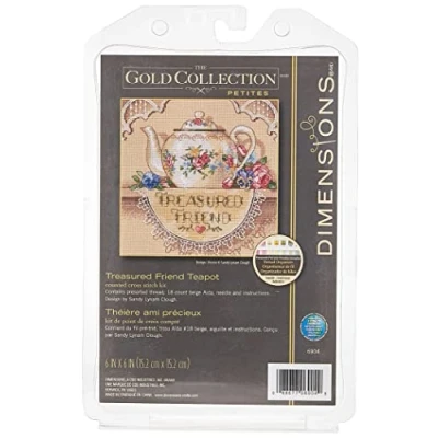 Imagen de Dimensions Treasure Friend TPOT, Algodón, Dorado, Small