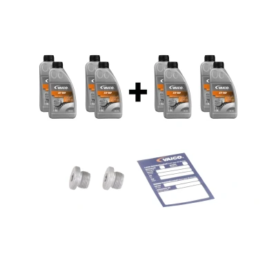 Imagen de VAICO V33 0533 XXL Kit piezas, cambio aceite caja automática Con tornillo purga aceite, accesorios cant. de para descarga