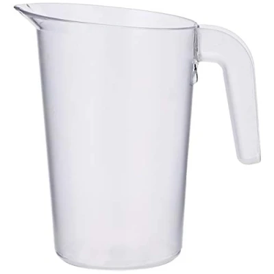 Imagen de Lacor 66945S Jarra (1 L, sin BPA, con Tapa), Acrílico, Blanco