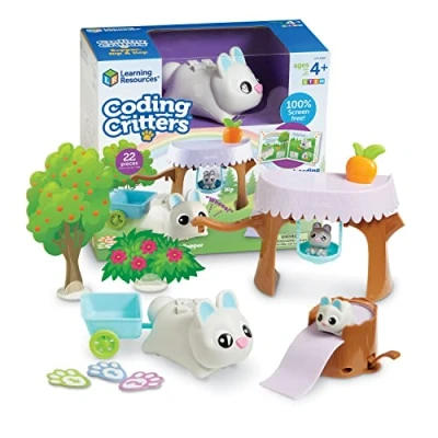 Imagen de Learning Resources Animalitos codificadores Bopper, Hip y Hop de Coding Critters