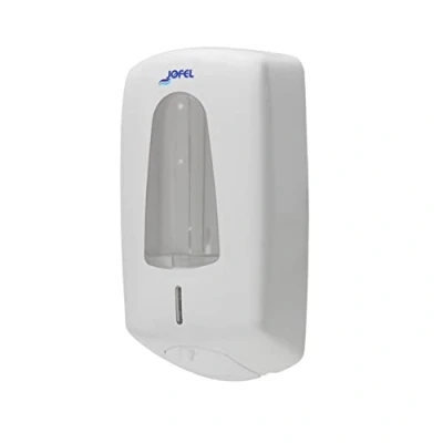 Imagen de Jofel Dosificador de Jabón para Pared Automático Espuma, Rellenable con Capacidad 1L, Dispensador Baño, Óptico sin Contacto, Carcasa ABS, Aitana AC76060, Blanco