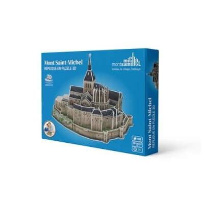 Imagen de Megableu Puzzle 3D Mont Saint Michel, Color San Miguel (678288)