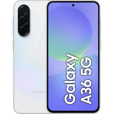 Imagen de Móvil Samsung Galaxy A36 5G, Blanco, 256 GB, 8 GB RAM, 6.7&quot; FHD+ Super AMOLED, Qualcomm Snapdragon 6 Gen 3, 5000 mAh, Android 15