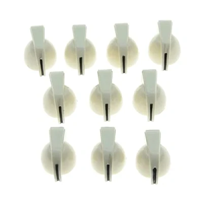 Imagen de Dopro 10 x mini guitarra amplificador pedal de cabeza pollo perillas blanco