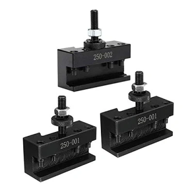 Imagen de GOURIDE 3 piezas de soporte rápido para cambio herramientas giratorias, 2 250 001 y 1 pieza 002