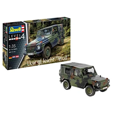 Imagen de Revell GmbH 3227 03277 3277 Kit de Modelos plástico para Lkw GL Leicht &#039;Wolf&#039;, Multicolor, 1/35