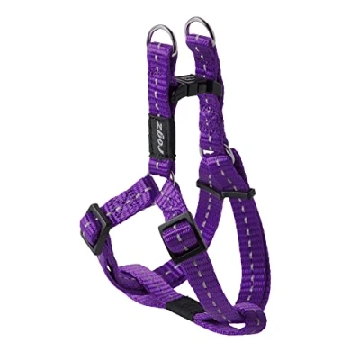 Imagen de Rogz Utilidad pequeña 3/8 inch NITELIFE Reflectante Ajustable Perro Step in Harness