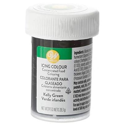 Imagen de Wilton Colorante Alimenticio para Glaseado en Pasta, 28.3g, Color Verde Kelly, 04 0 0046