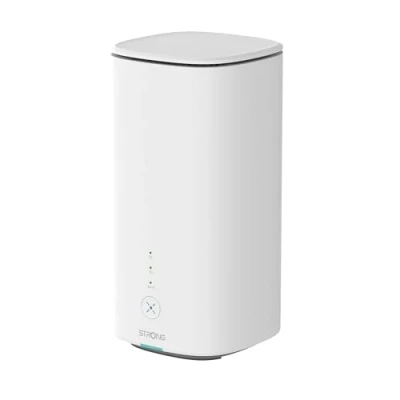 Imagen de STRONG Router WiFi 6 5G AX3000 hasta 3,2 Gbps 2 Puertos RJ45 1 + 2,5 Funciona con Nano SIM Cualquier Operador Uso Compartido de la Red Móvil Fácil Instalar Blanco