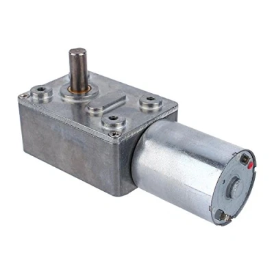Imagen de DC 12V 10RPM motor de engranaje helicoidal Reversible alto par turbo con reductor metal caja engranajes para proyecto bricolaje