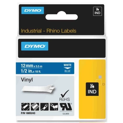 Imagen de DYMO 1805243 Etiquetas multiuso (12 mm x 5.5 m)