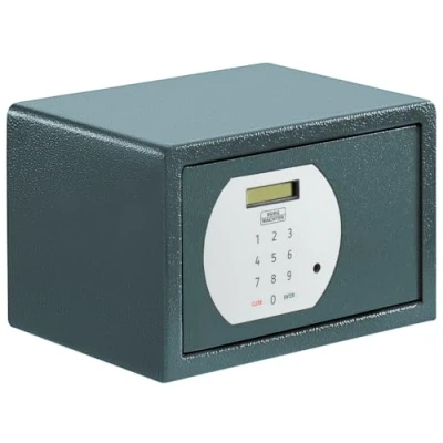 Imagen de BURG WÄCHTER Pure Safe PS 110 E Caja fuerte para muebles (6,7 L, 7,1 kg, cerradura de combinación electrónica, fijación a la pared y al suelo), color gris