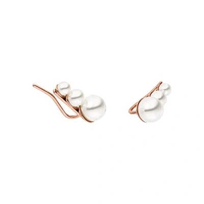 Imagen de PURELEI® Finesse Pendientes de mujer Acero inoxidable duradero resistentes al agua para con elegantes perlas Bisutería tu look individual,