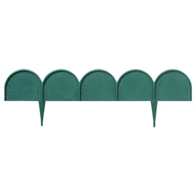 Imagen de Bordura para jardin Prosperplast &quot;Garder Line&quot; 20 piezas de plastico 10 x 0,09 metros en color verde