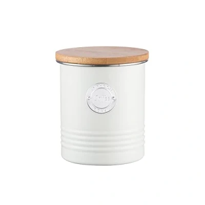 Imagen de Typhoon TYP.L Coffee Canister CR 1400.975 CAFÉ, Madera, Crema, 11 x 13.5 cm