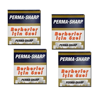 Imagen de Perma Sharp Profesional Hojas de afeitar 4 x Serie 100