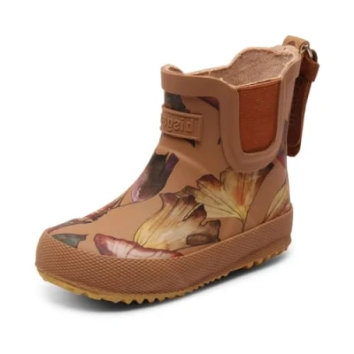 Imagen de Bisgaard Goma Para Bebé, Botas de lluvia Unisex niños, Beige (Camel Flowers), 26 EU