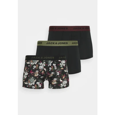 Imagen de Jack &amp; Jones Jacflower 3 PACK Culotte, Hombre, Talla: Large, Black