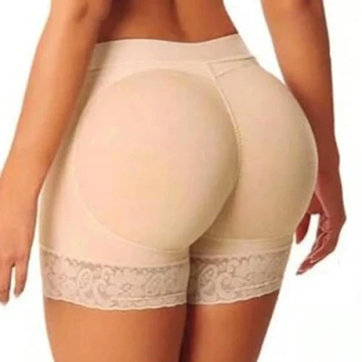 Imagen de Hanaoops Bragas Levanta Glúteos para Mujer Braguitas Moldeadoras Levantamiento Pantalón con Relleno Sin Costuras Fajas Push Up Body Shaper Ropa Interior