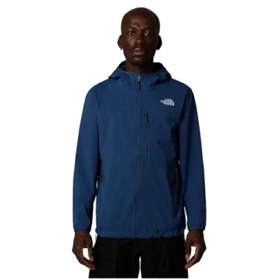 Imagen de The North Face Nimble Hoodie Chaqueta softshell, Hombre, Talla: XL, Shady blue