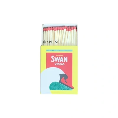 Imagen de Swan Vesta Safety Matches (paquete de 3)