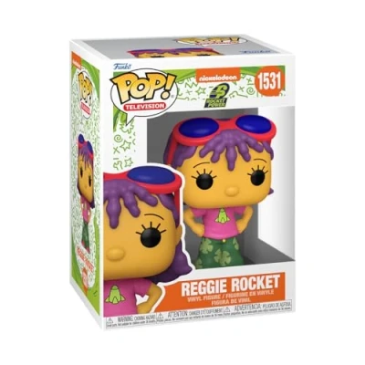 Imagen de Funko Pop! TV: Nick Rewind Reggie Rocket Nickelodeon Slime Figura de Vinilo Coleccionable Idea Regalo Mercancia Oficial Juguetes para Niños y Adultos Ad Icons Fans