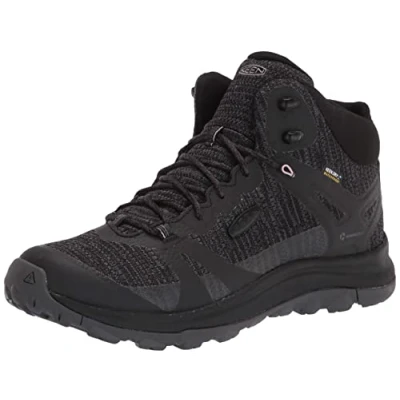 Imagen de Keen Mujer Terradora 2 Mid Waterproof Botas para senderismo, Black Magnet, 38.5 EU