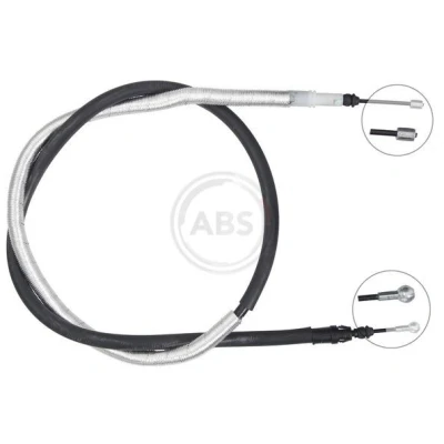 Imagen de A.B.S. K13226 Cable de Freno Mano 1614 Discos para dirección izquierda/derecha PEUGEOT: Expert II Tepee, CITROËN: Jumpy Furgón