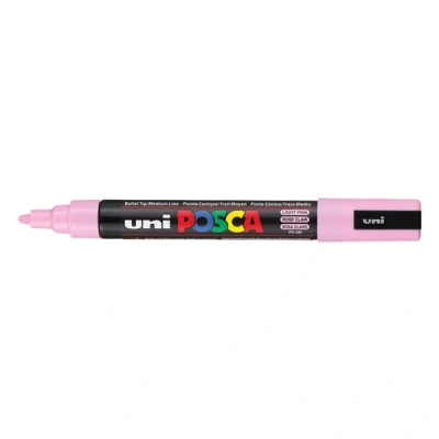 Imagen de Uni Ball Rotulador con mittelfeiner, punta redonda, color rosa claro