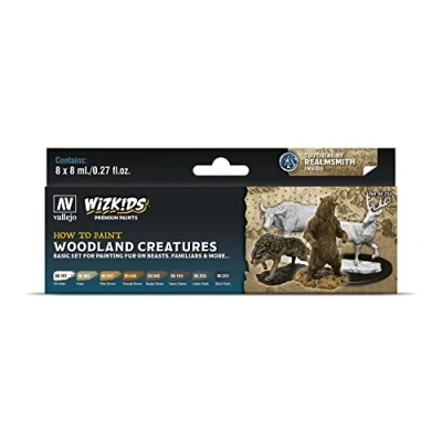 Imagen de Wizkids Premium set by Vallejo: Woodland creatures