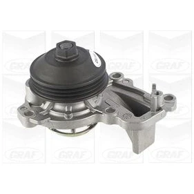 Imagen de GRAF PA1239 Bomba de agua con junta mecánico Chapa acero 65,8 para accionamiento correa poli V PEUGEOT: 208 I Hatchback, 308 II Hatchback