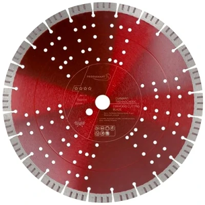 Imagen de PRODIAMANT Disco de corte diamante Premium, hormigón 350 mm x 25,4 mm, altura segmento 15