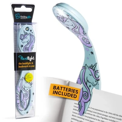 Imagen de Gifts for Readers &amp; Writers Luz de Lectura Flexilight Marcador y 2 en 1 Lámpara LED con Clip Libro para Leer Niños, Adultos Accesorios Libros Regalo Lectores