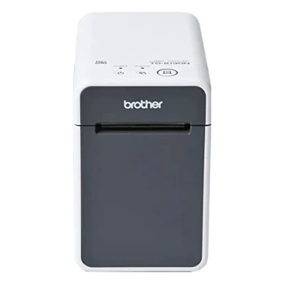 Imagen de Brother TD2125N Impresora de etiquetas y tickets sobremesa para uso profesional con conexión USB, serie e Internet