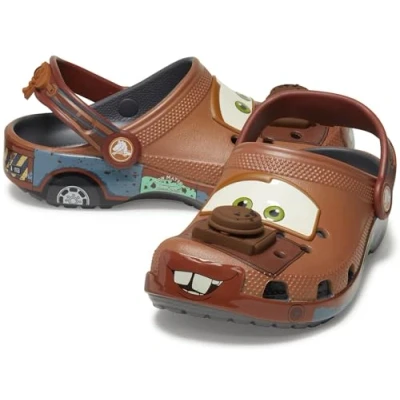 Imagen de Crocs Zuecos clásicos unisex para niños de Cars Mater, 9 Toddler