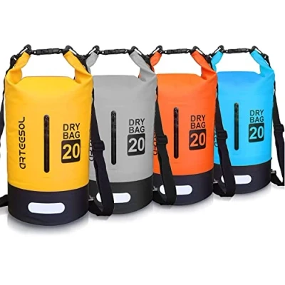 Imagen de Blackace arteesol Bolsa Estanca, Dry Bag 5L 10L 20L 30L Bolso Seco Impermeable/Seca para Kayak Paseo en Barco Canoa Pesca Rafting Camping Playa Natación Snowboard
