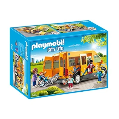 Imagen de PLAYMOBIL City Life 9419 Autobús Escolar, A Partir de 4 años