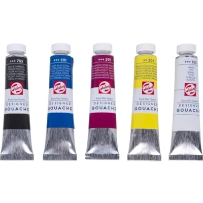 Imagen de TALENS SET MIX GOUACHE 5X20ML