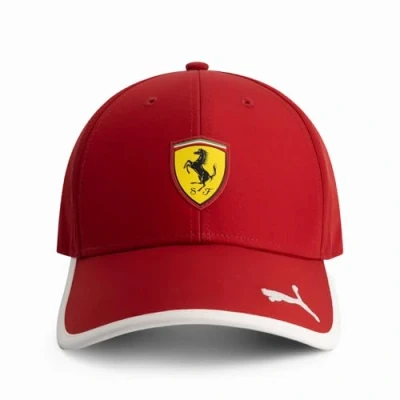 Imagen de PUMA Scuderia Ferrari F1 Gorra Clásica con Logo Rojo Talla Única
