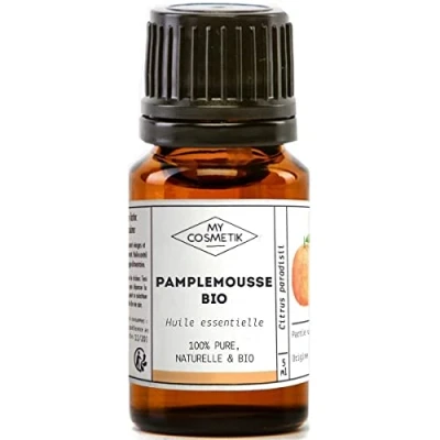 Imagen de Aceite esencial de toronja orgánico (Citrus paradisii) 100% puro y natural MY COSMETIK 10 ml