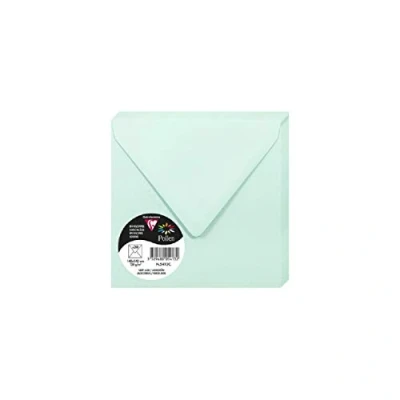 Imagen de Clairefontaine 50078 C Pack de 20 sobres Pollen 140 x mm, color verde jade 14 0.10