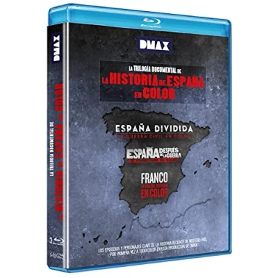Imagen de Trilogía documental de la Historia España en color BD [Blu ray]