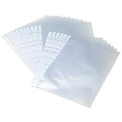 Imagen de Bantex Budget 400105682 Fundas para folletos (A4, 100 unidades), transparente